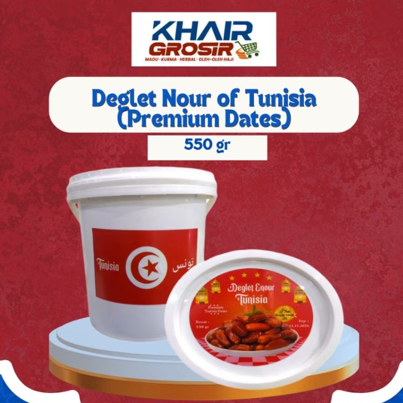 

Deglet Nour ofTunisia Premium Dates 550 gram