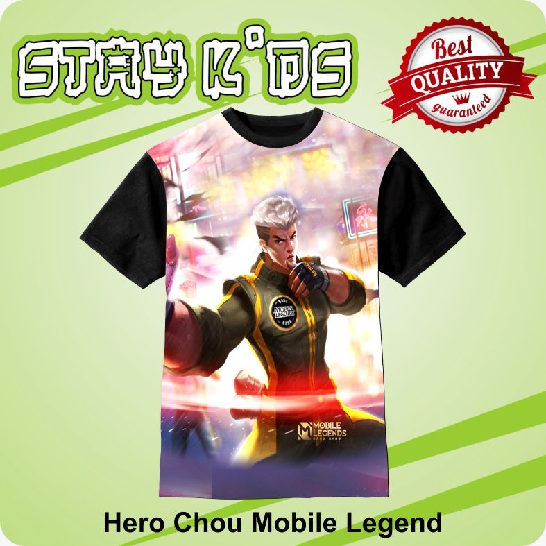 Kaos Anak Hero Chou Mobile Legend