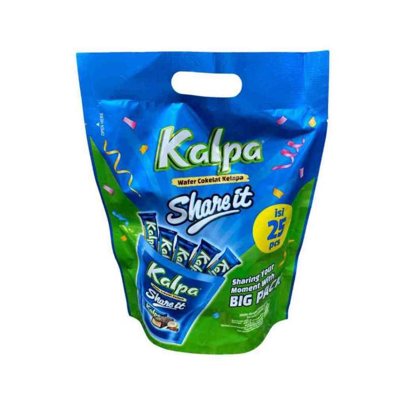 JUAL 25 PCS KALPA SHARE IT POUCH 1 KARTON ISI 8 POUCH