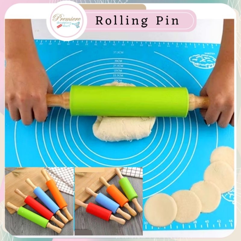 Penggiling Adonan | Gilingan Molen | Penggiling Adonan | Roling Pin Penggilas Adonan | Bahan Silikon