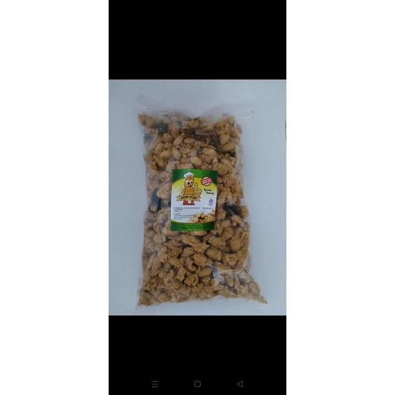 

kacang goreng tepung daun jeruk, kemasan 2,5 kg