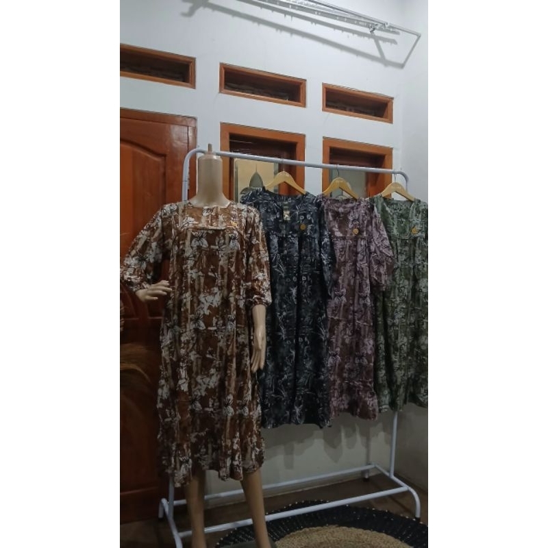#DRES RAYON MIDI/DRES KEKINIAN/BLOUSE MASA KINI