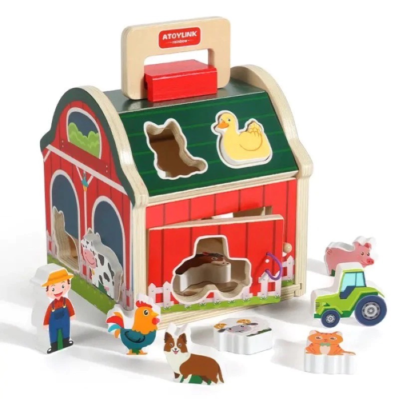 MINIMOO_Sorting Toy | Mainan Shape sorter | Busy Box