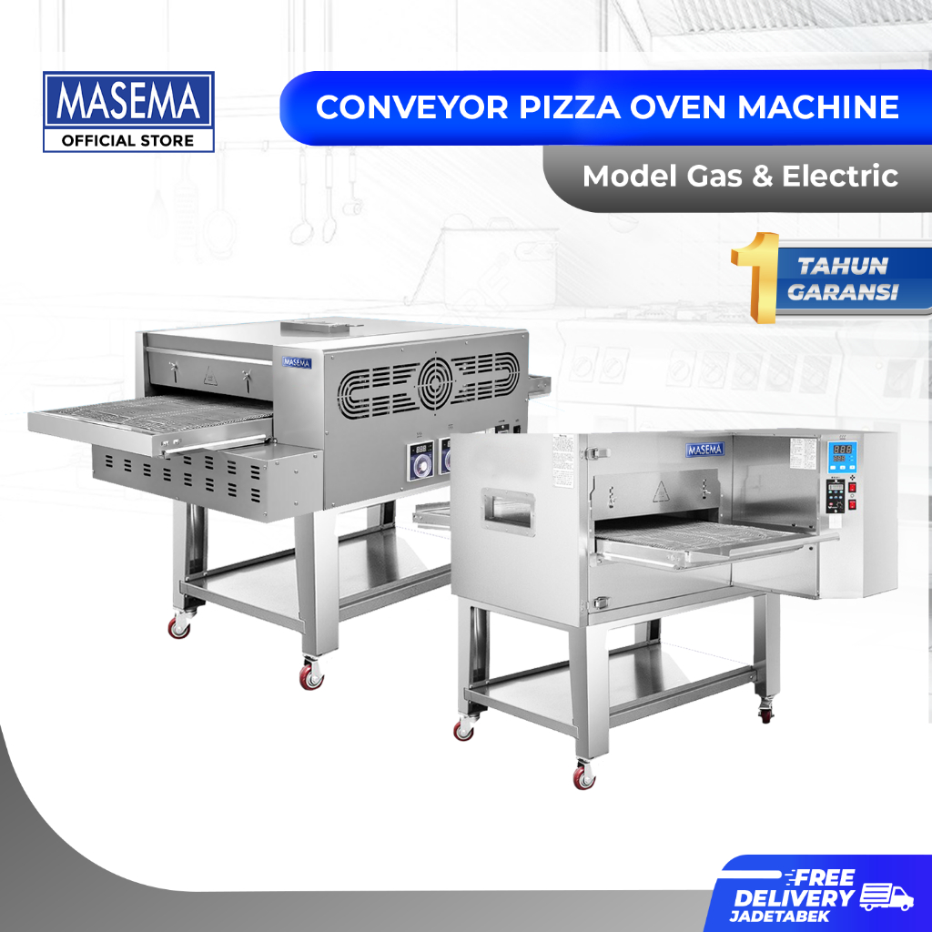 MASEMA GAS CONVEYOR PIZZA OVEN (CONVECTION) / Panggang / Pizza / Convection / Pizza / Electric Oven