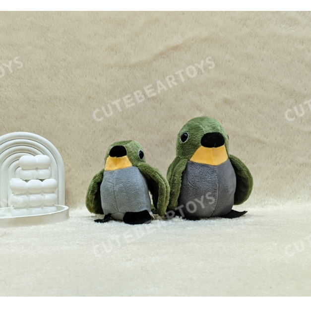 Boneka Burung Animal Bird Warbling White Eye Boneka Burung Kenari S