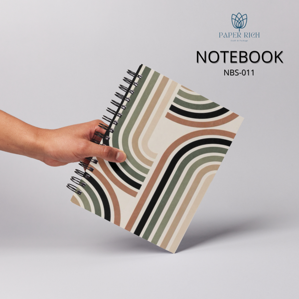 

Notebook Motif Abstrak Minimalis A6 / Buku Catatan / Buku Harian Estetik Diary Journal Paper Rich