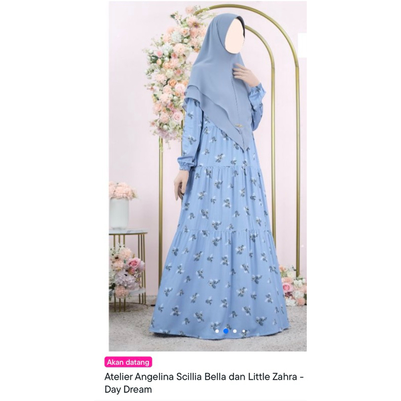 Gamis Atelier Angelina Blue
