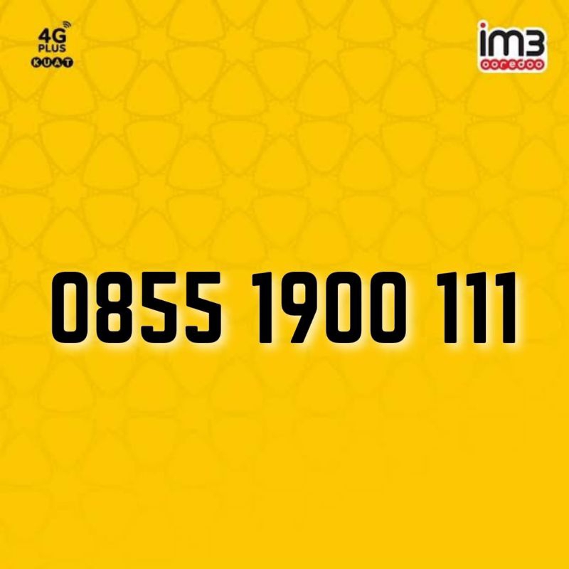 NOMOR CANTIK INDOSAT 11 DIGIT EKOR TRIPLE
