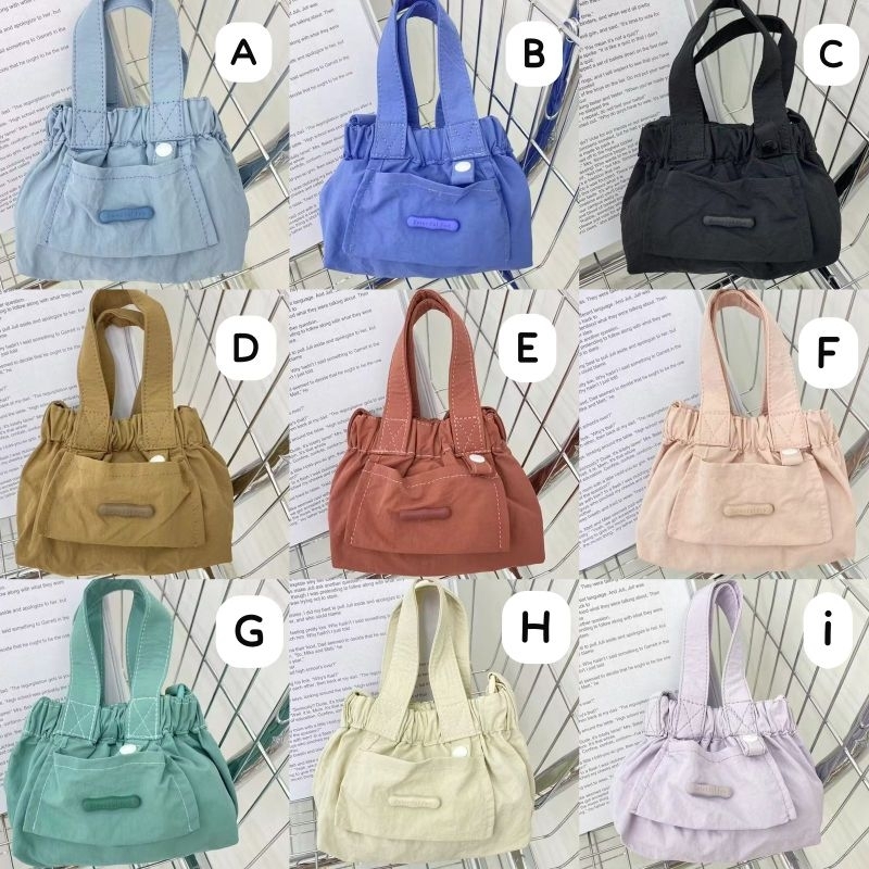 Dumpling Bag Ala BTV import / Tas selempang Colorfull Fox