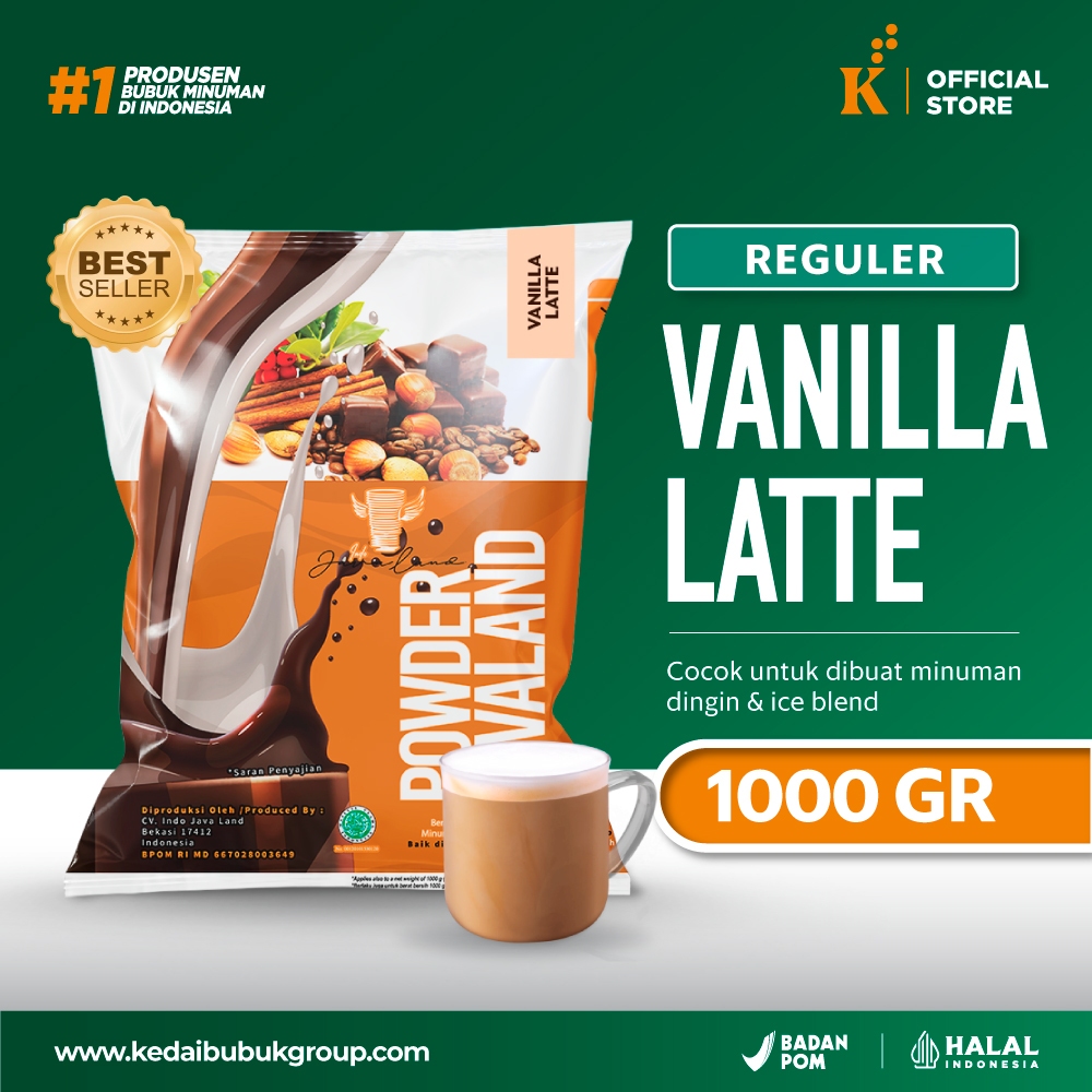 

Bubuk Minuman Bubble Drink Rasa Vanilla Latte Javaland
