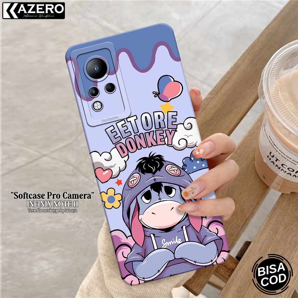 Softcase Hp INFINIX NOTE 11 Terbaru - Fashion Case Kartun - Case INFINIX NOTE 11 - Silikon Pro Camer