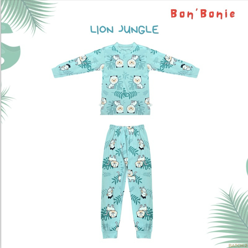 BON’BONIE LION JUNGLE UNISEX - PREMIUM KIDS PAJAMAS