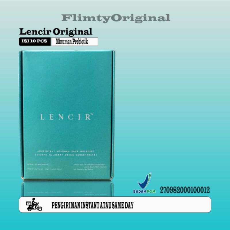 

Lencir Original Minuman Rasa Kyushu Mulberry 1 Box 10 Sachet