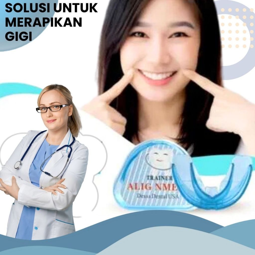 Alat Perapi Gigi Trainer alignment, perapi gigi original, perapi gigi tonggos perapi gigi renggang