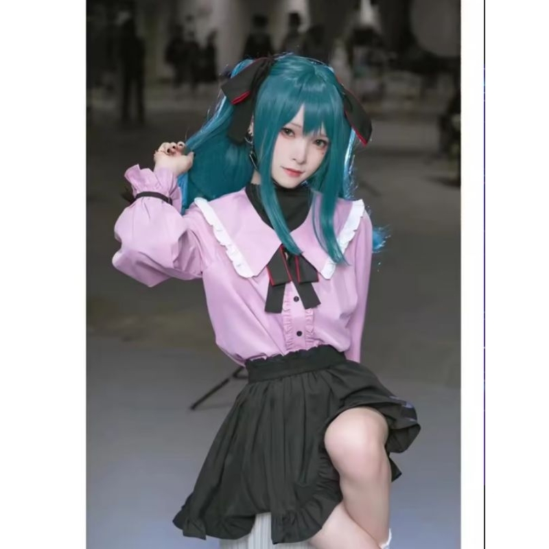 FULLSET COSPLAY Miku Vampire DENGAN WIG