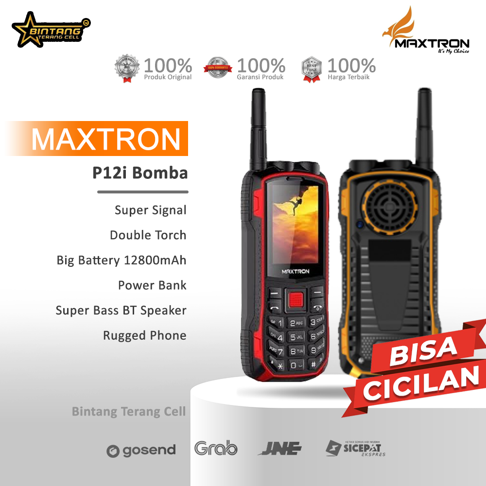 Maxtron P12i Bomba Antena + Double Senter