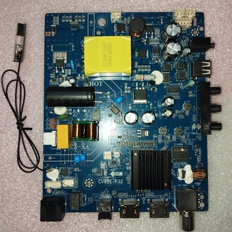 mainboard mobo motherhood mb mesin tv led Polytron PLD32CV1869 digitec DG 32C103