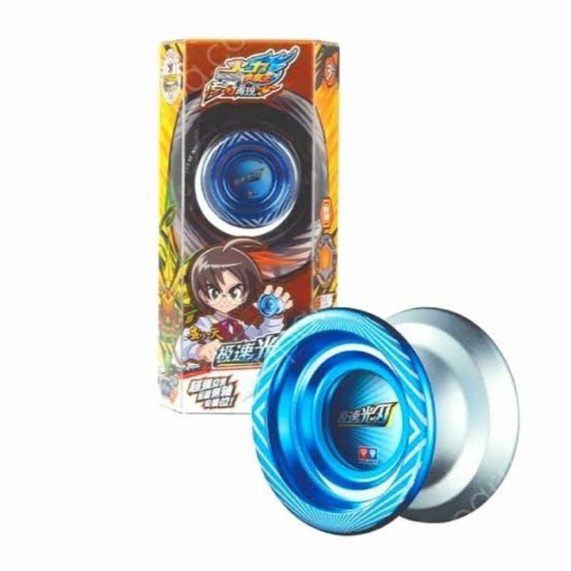 yoyo auldey blazing teens yoyo metal and plastic unresponsive original