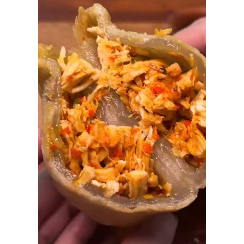 

Cireng isi Ayam Suwir pedas
