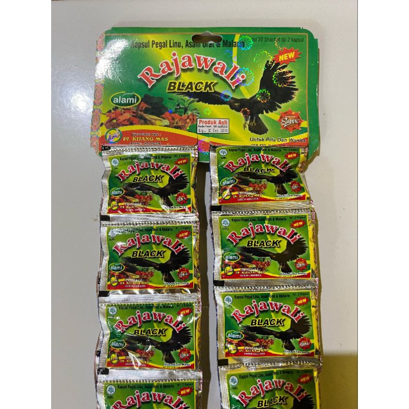 RAJAWALI BLACK Asam urat
