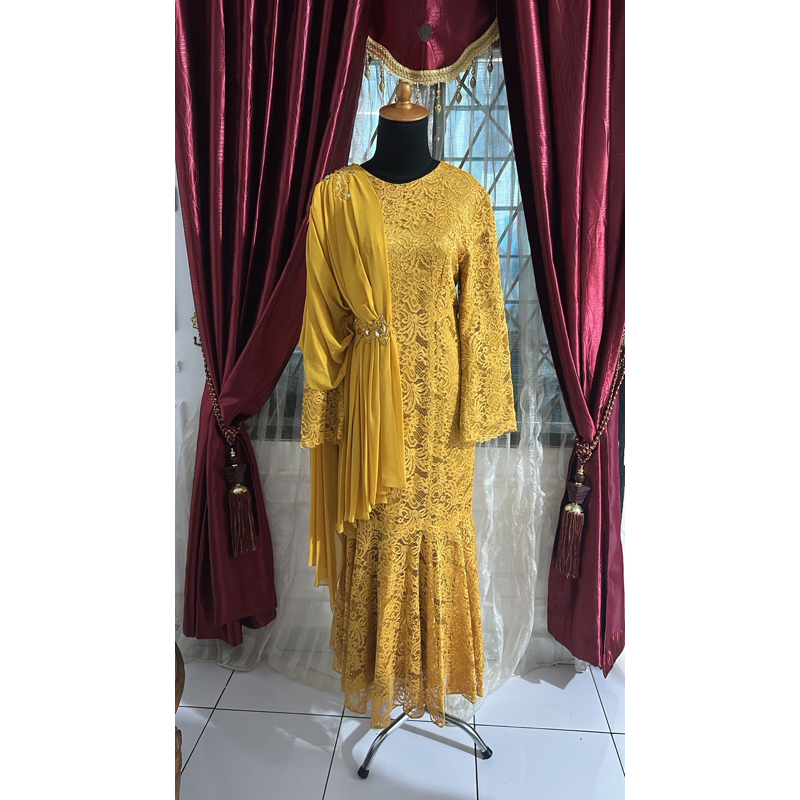 preloved baju lebaran/renda/gamis/baju pesta