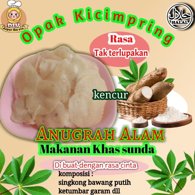 

Opak Kicimpring Viral Makanan khas sunda
