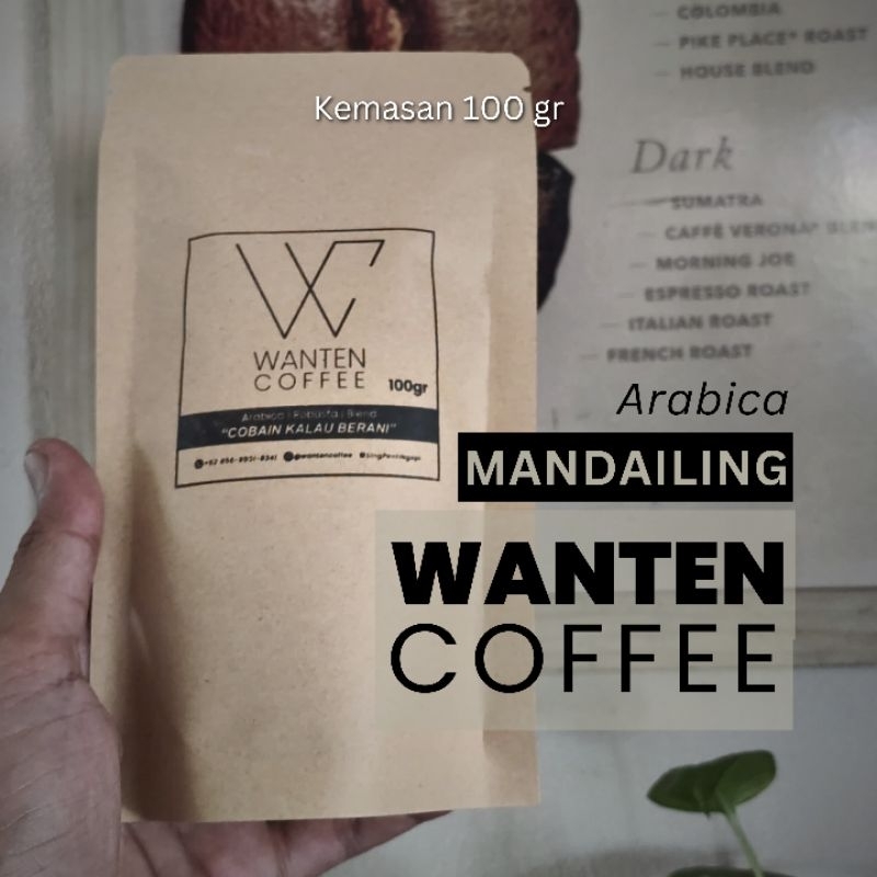 

Arabica Mandailing (Mandheling) | Single Origin | 200 gram