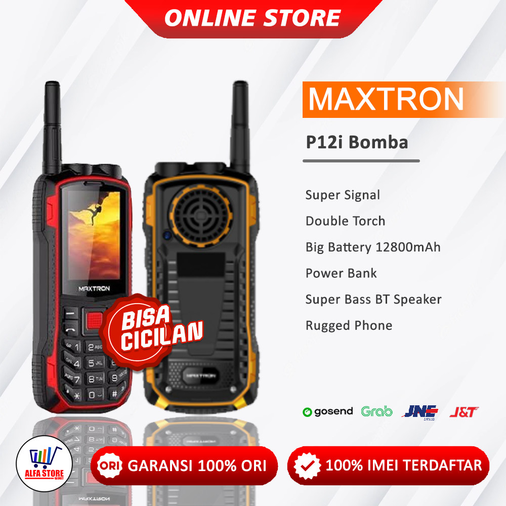 Maxtron P12i Bomba Antena + Double Senter