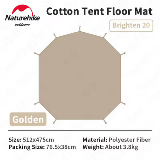 ALAS TENDA BRIGHTEN 20 FOOTPRINT NATUREHIKE NH20ZP012