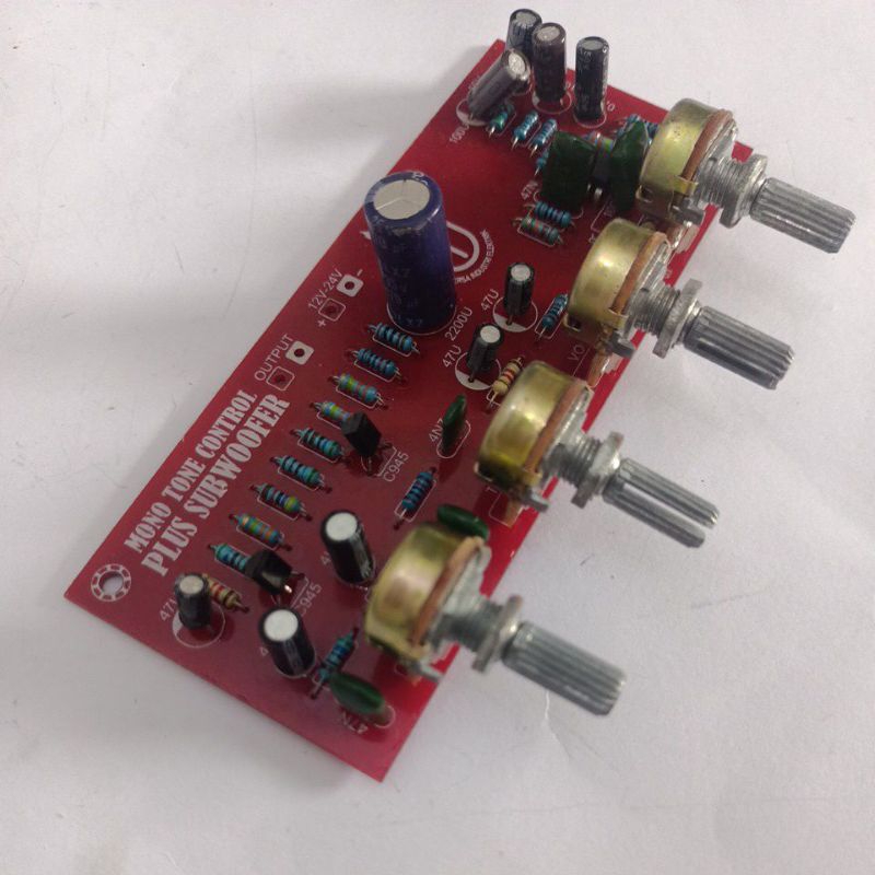 tone control mono + subwoofer