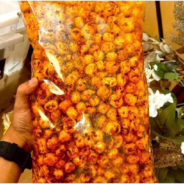 

cimol kering pedas daun jeruk bumbu melimpah/cimol mini/cimol original daun jeruk