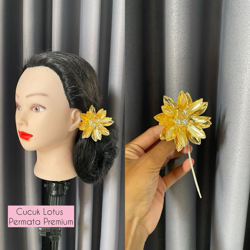 cucuk lotus permata premium / cucuk bali / acc rambut