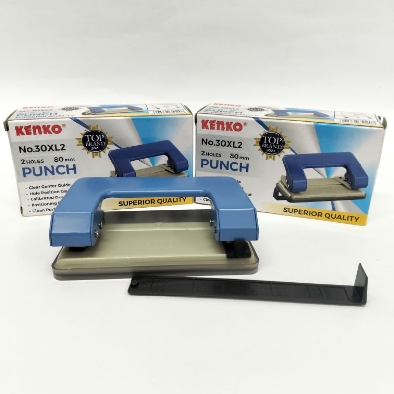 

Pembolong Kertas / Pelubang kertas / Punch / Perforator KENKO No 30XL2 2 lubang