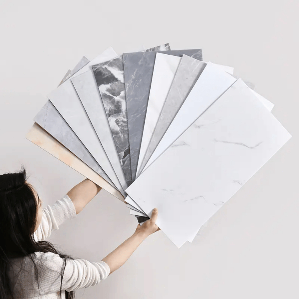30CM*60CM Wallpaper VINYL Marble / Lantai Vinyl Keramik Marbel Granit /Wallpaper Kamar Mandi Anti Ai