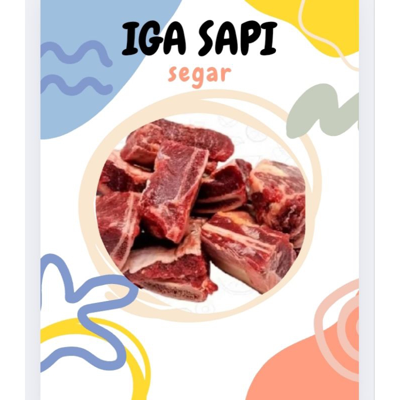 

Iga Sapi Lokal Premium 1000g