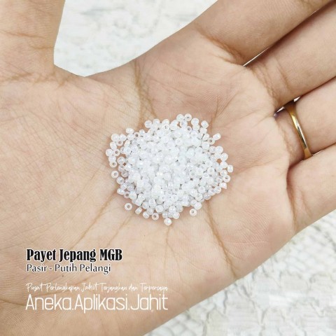 50 GRAM PAYET JEPANG MGB PUTIH PELANGI 334R