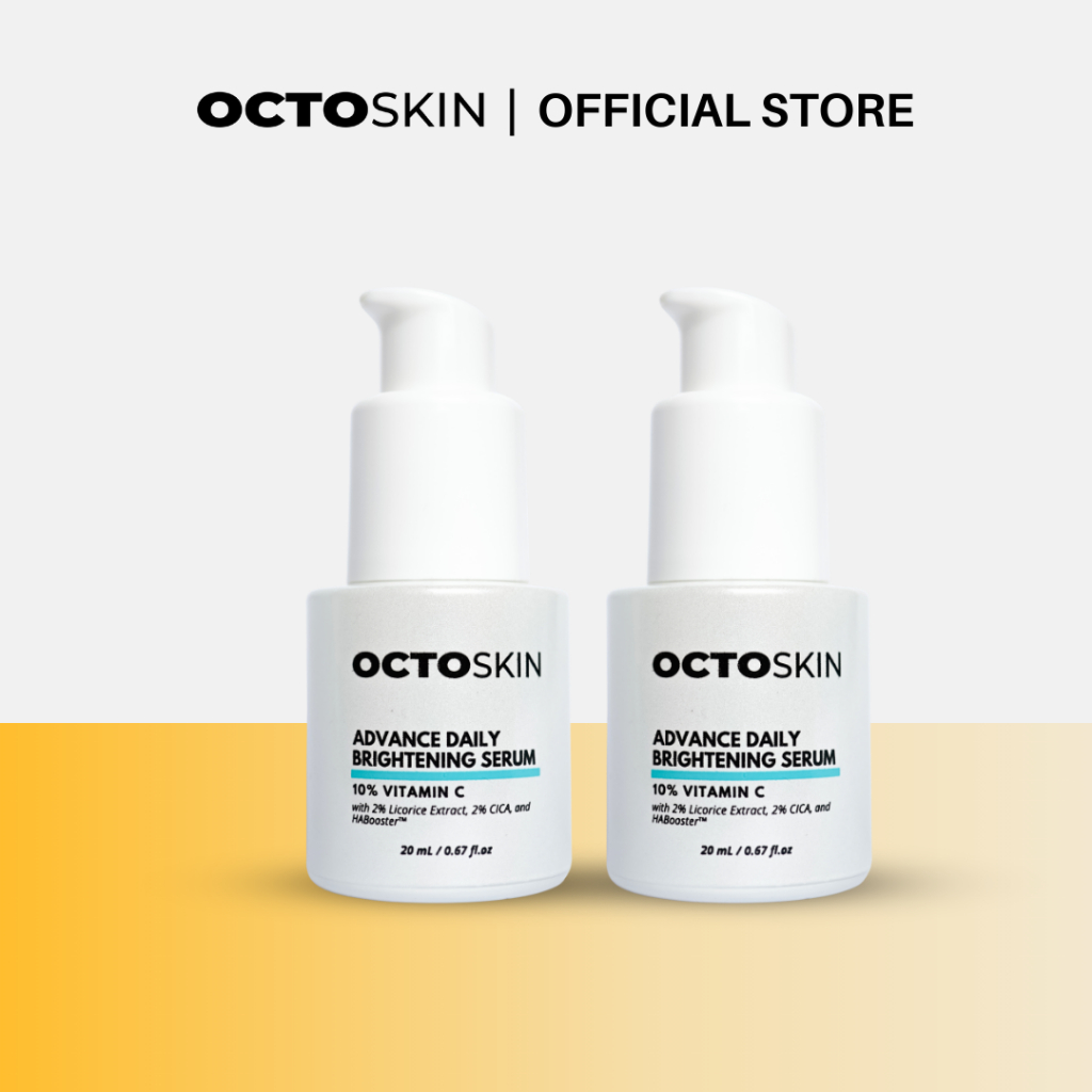 [Ready Stock] OCTOSKIN Paket Bundling 2pcs Octoskin Brightening Serum 20ml