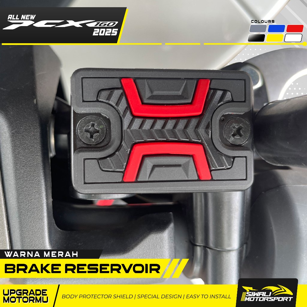 Brake Reservoir pad Cover Pcx 150 Pcx 160 2025 Rubber Karet Kanan Kiri