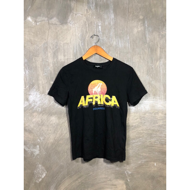 Dsquared2 Africa Black T-Shirt
