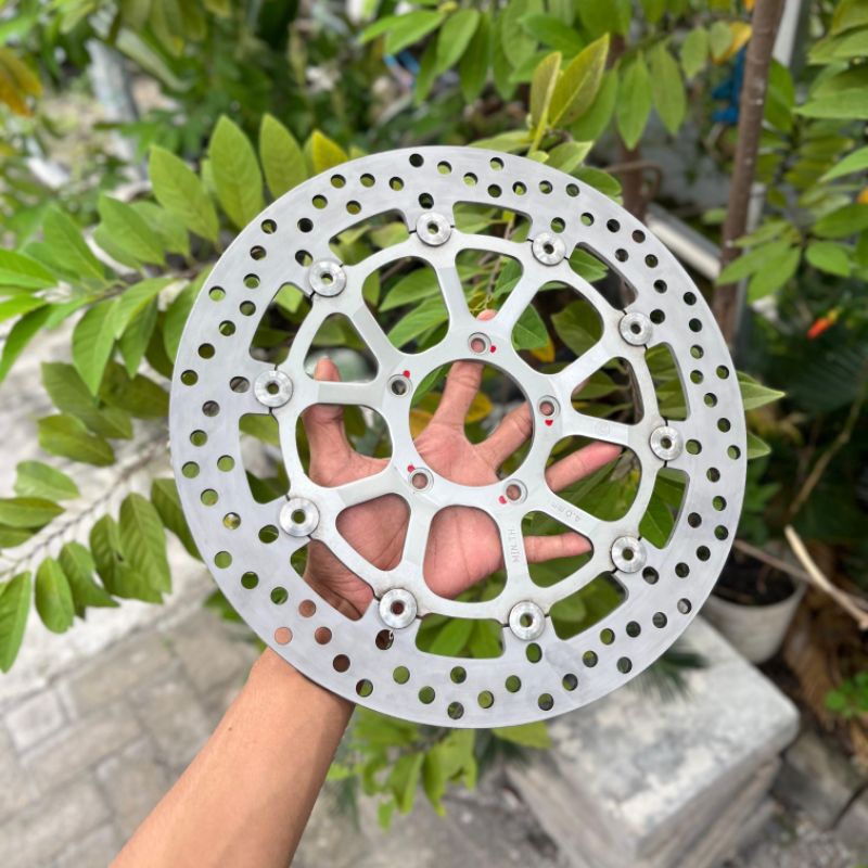 DISC DUCATI EVO SILVER ORIGINAL LIKE NEW LEBAR 320MM