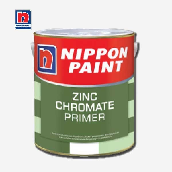 NIPPON ZINCHROMATE 1 Kg/Cat Dasar Anti Air/Cat Besi Berkualitas