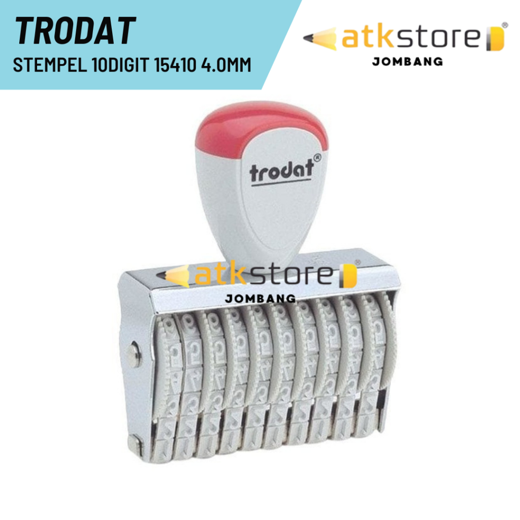 

TRODAT Stempel 15410 4mm 10 Digit / TRODAT STEMPEL 10DIGIT 15410 4.0MM