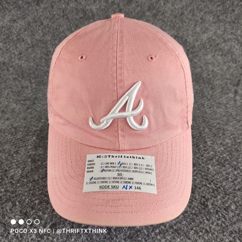 TOPI CAP BISBOL MLB ADJUSTABLE SETELAN LOGO A SKU NX146