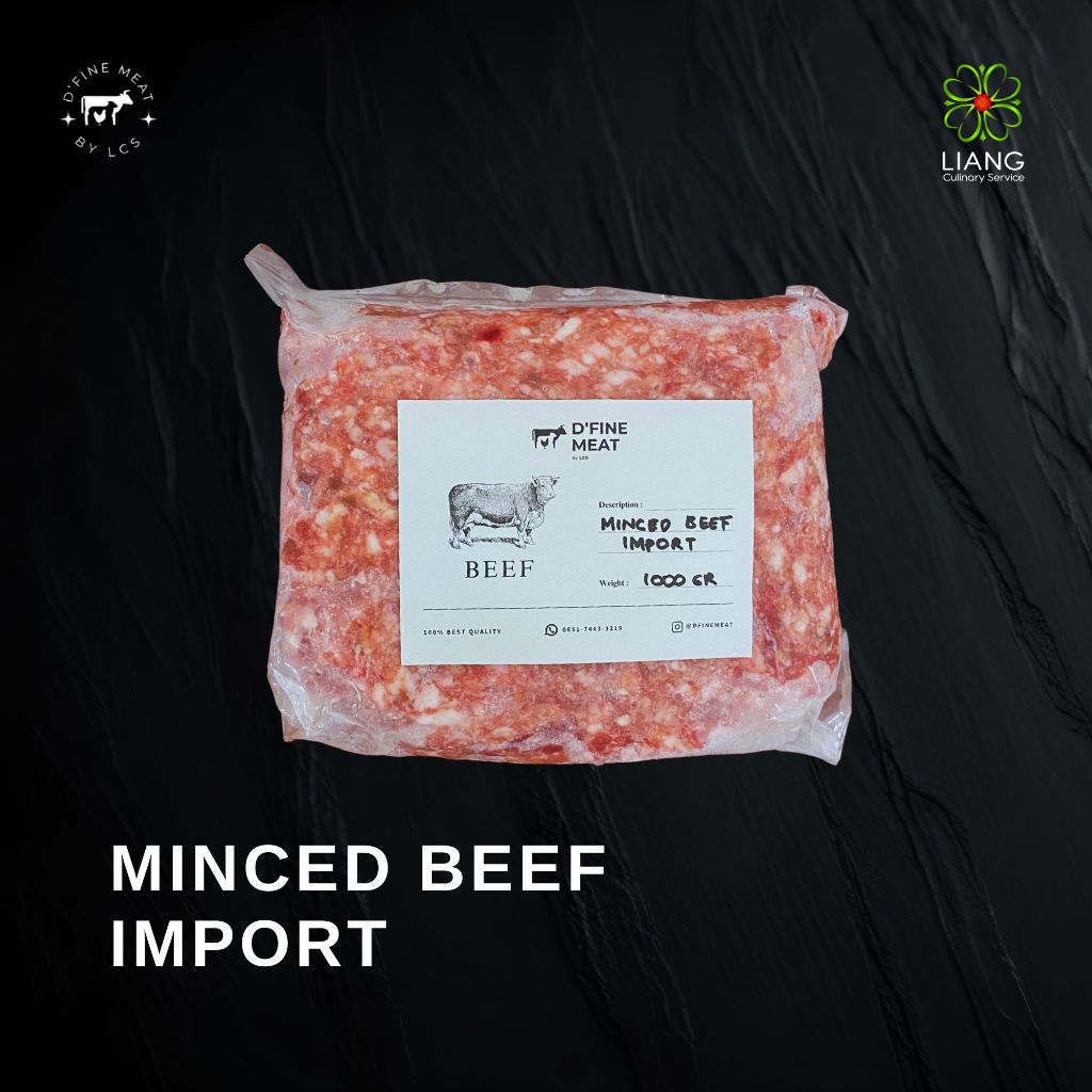 

DAGING SAPI GILING / MINCED BEEF IMPORT