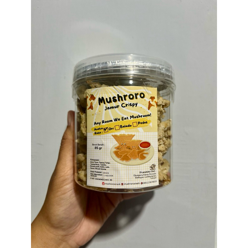 

Jamur Crispy BBQ 85g