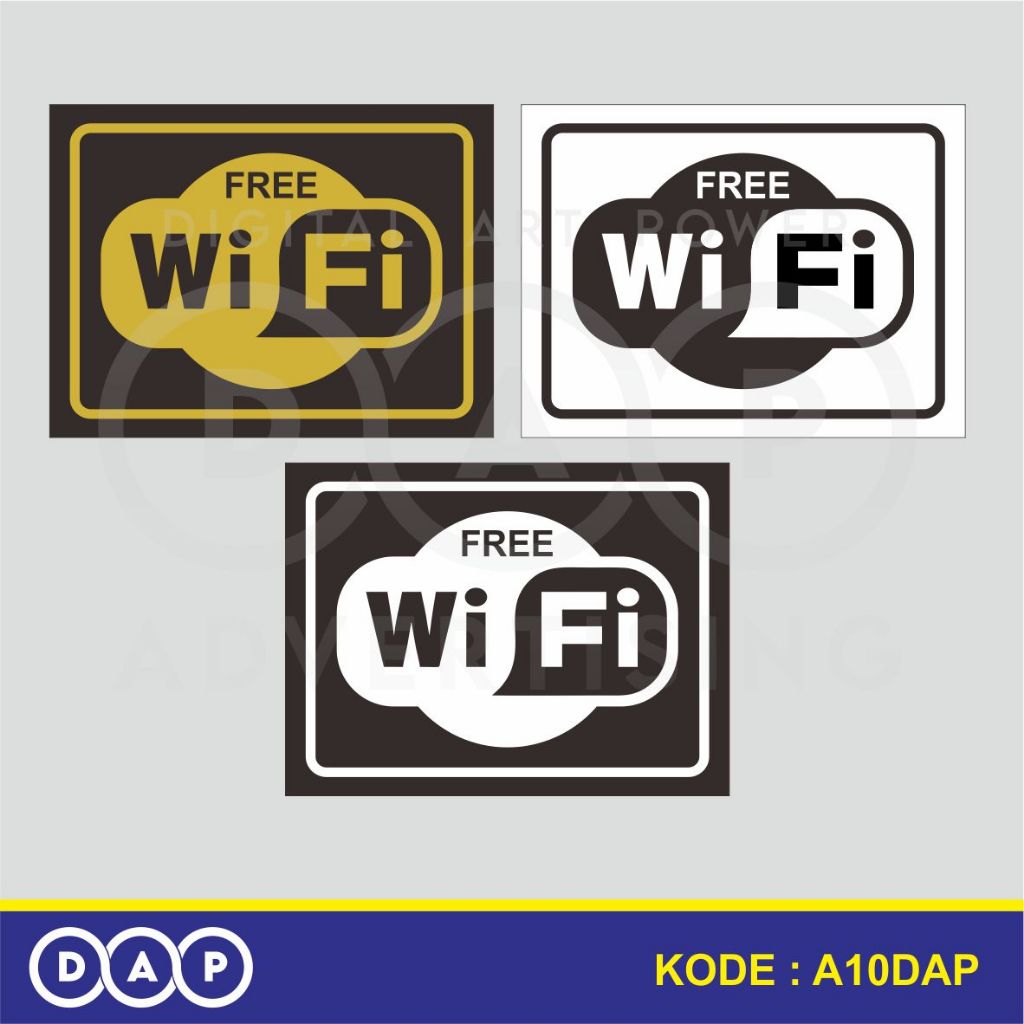 

A10 - Acrylic Sign, Stiker Akrilik Free WiFi, Tahan Air, Tidak Pudar, Termurah, dan Bisa Custom
