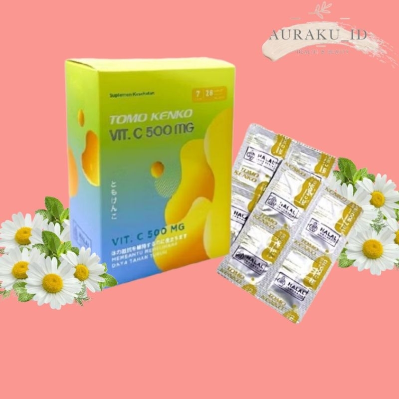 TOMOKENKO VIT C 500mg Vitamin C 1000mg Vit.C Tomo Kenko Original