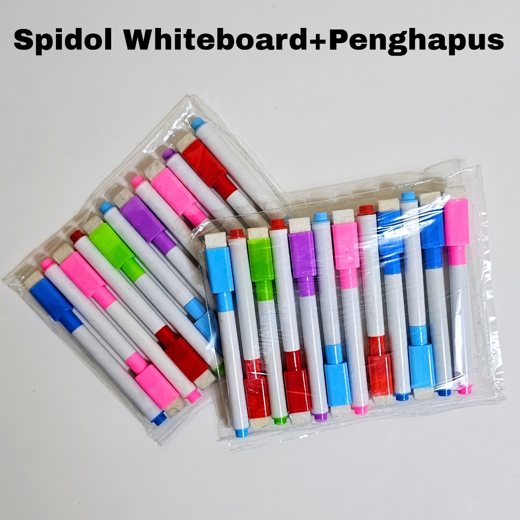 

SOS Spidol Whiteboard+penghapus(12pc)/Spidol Papan Tulis/Marker