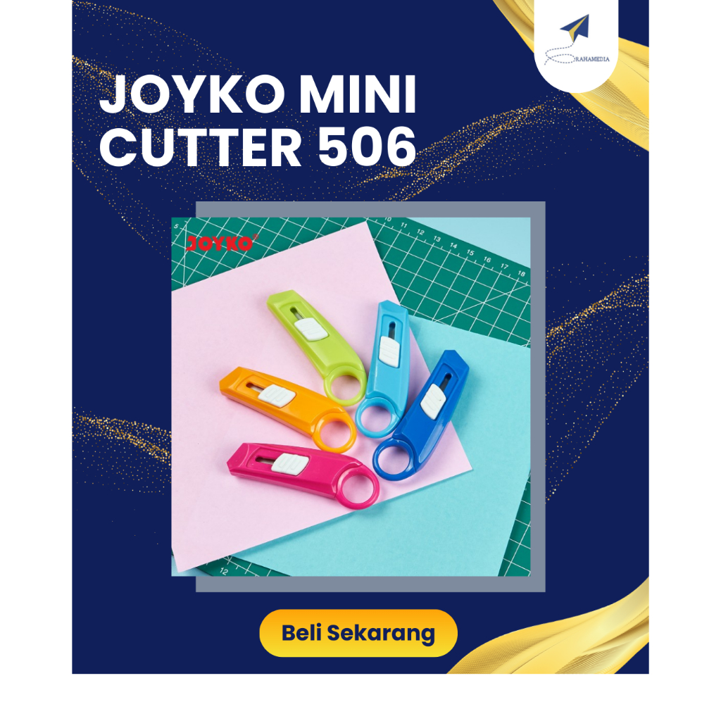 

Mini Cutter Pemotong Joyko CU-506 | Cutter kecil Gantungan mini Original | Cutter Murah