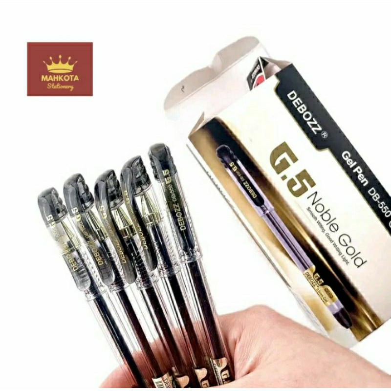 

Pena Debozz DB 550/Gel Pen Hitam 0.5mm